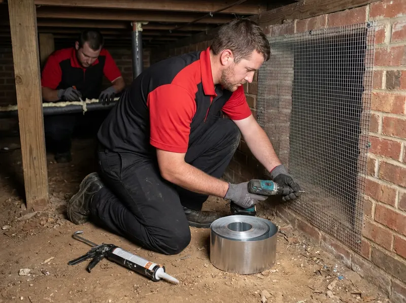 Rodent Exclusion & Crawlspace Containment in Memphis, TN